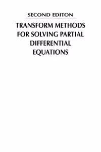 خرید و دانلود نسخه کامل کتاب Transform methods for solving partial differential equations
