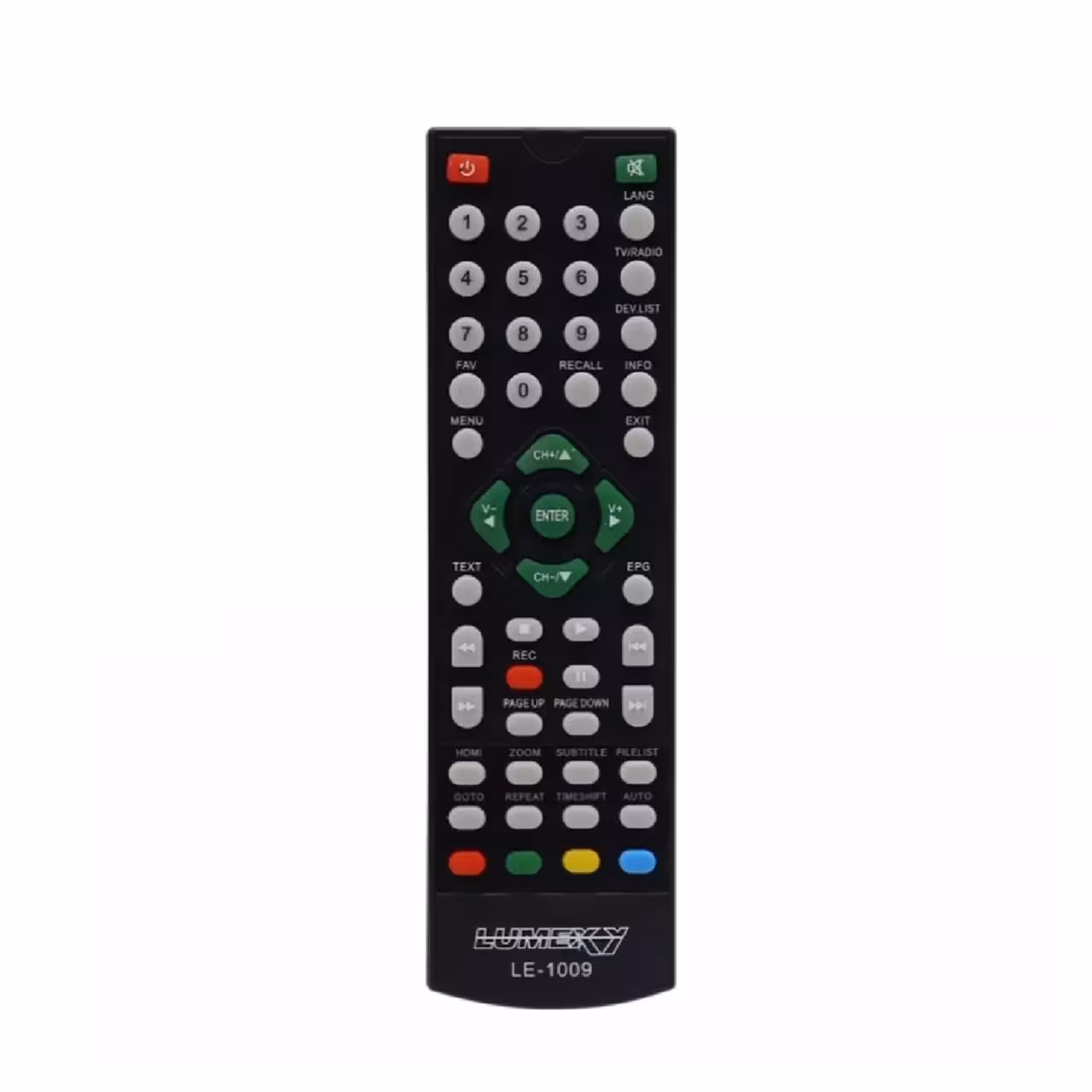 کنترل گیرنده لومکسی مدل LE-1009
