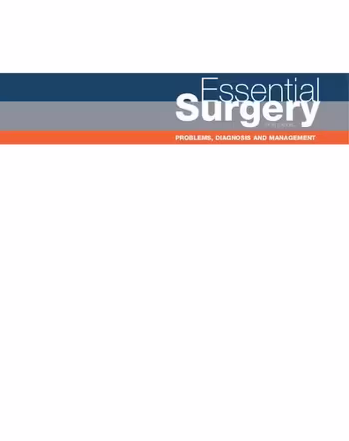 خرید و دانلود نسخه کامل کتاب Essential Surgery: Problems, Diagnosis and Management
