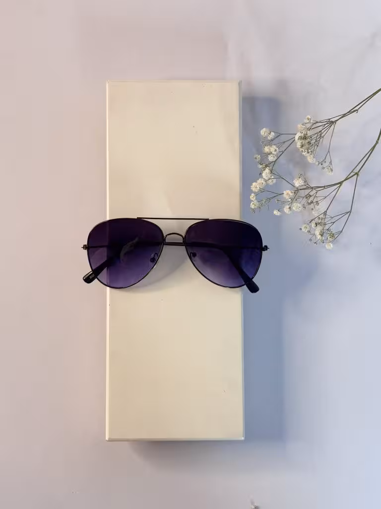 عینک افتابی برند rayban مردانه اسپرت خلبانی یووی 400