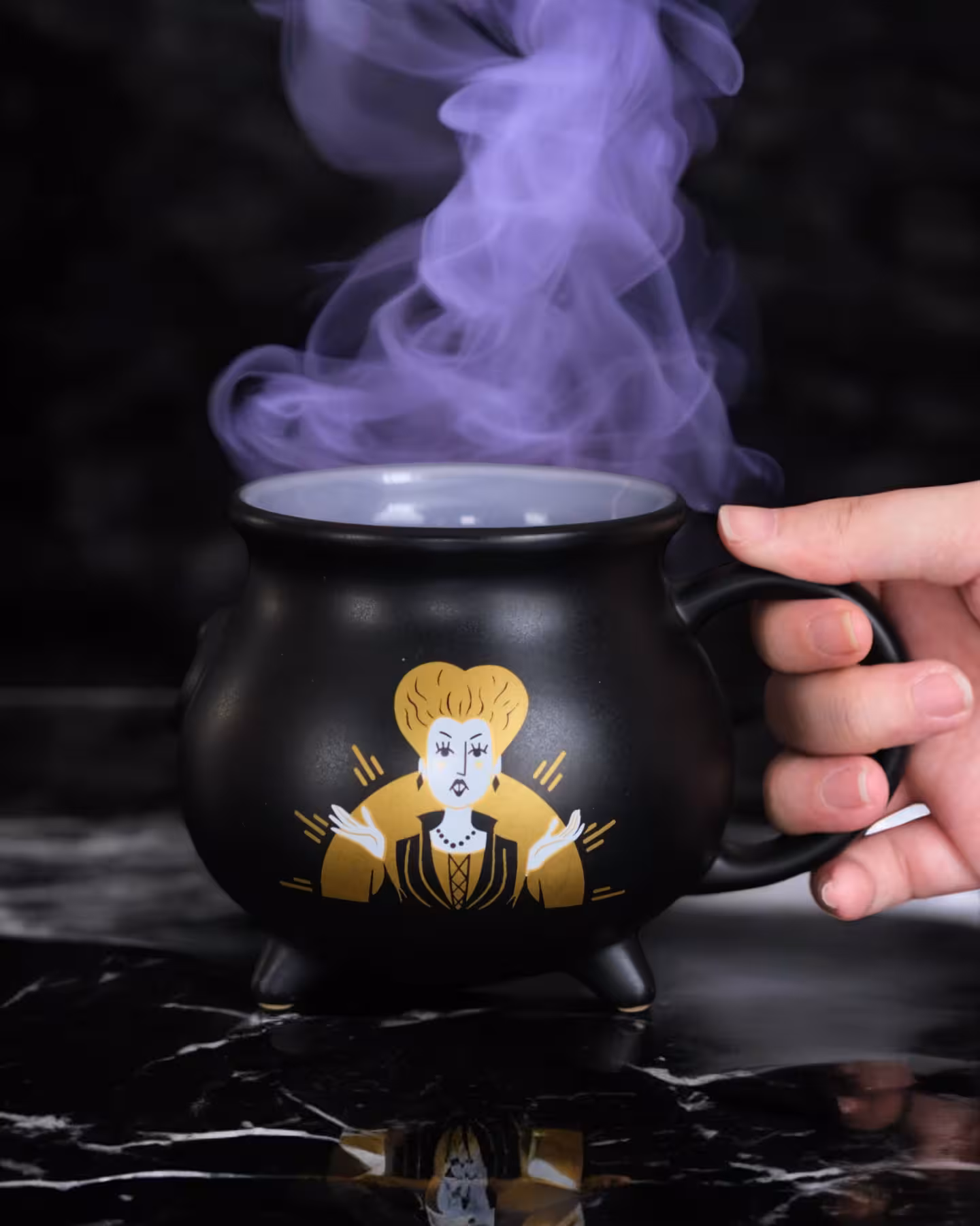 ماگ دیزنی دیگ ‏هالووینی Hallmark Hocus Pocus Winifred Cauldron Oh