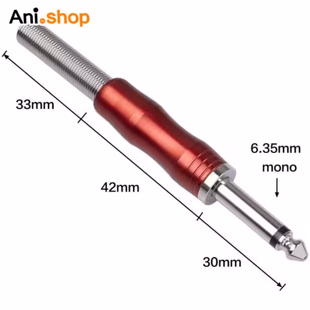 فیش نری میکروفن فلزی مونو رنگی