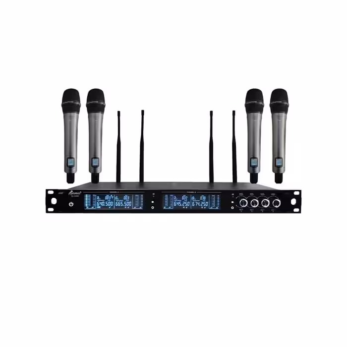 میکروفن بی سیم چهار کانال ساندکو مدل Soundco SU-4400H