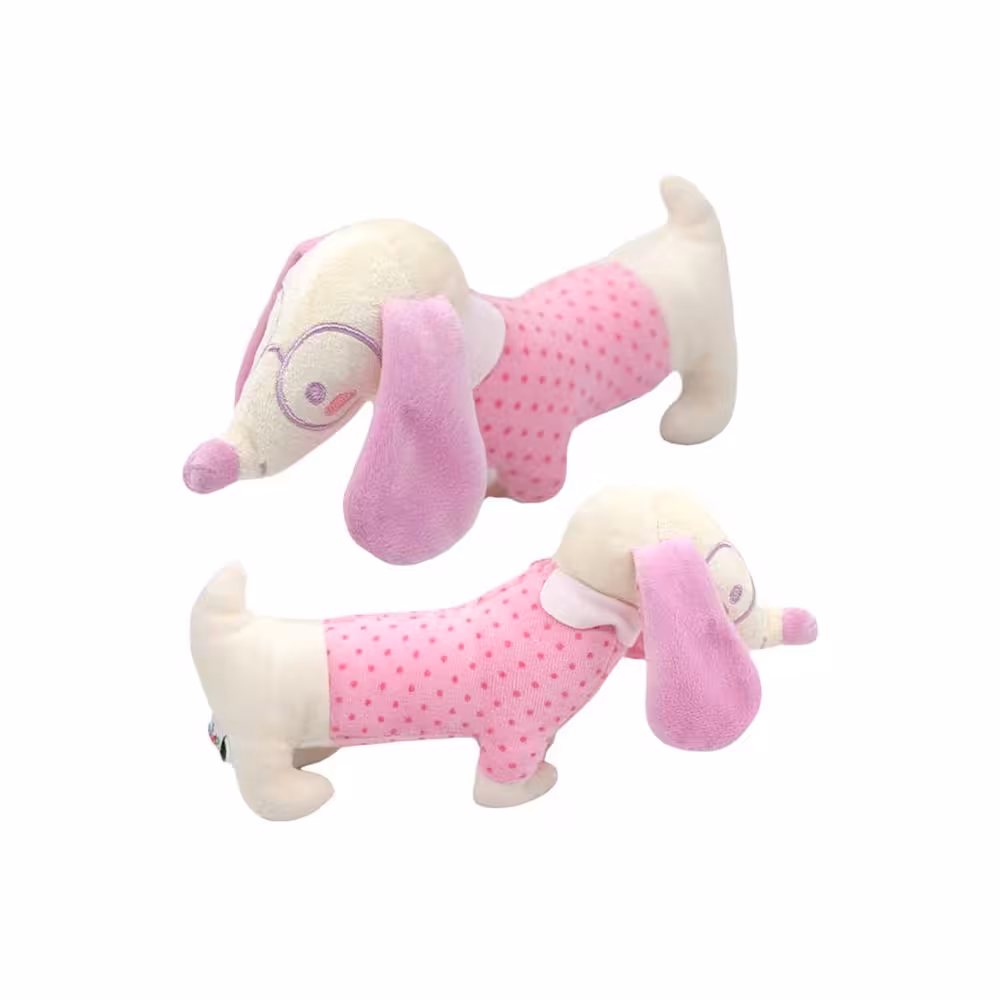 جغجغه سوسیسی  شیما Shima طرح سگ عینکی