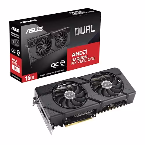 کارت گرافیک ایسوس DUAL RADEON RX 7900 GRE OC 16GB
