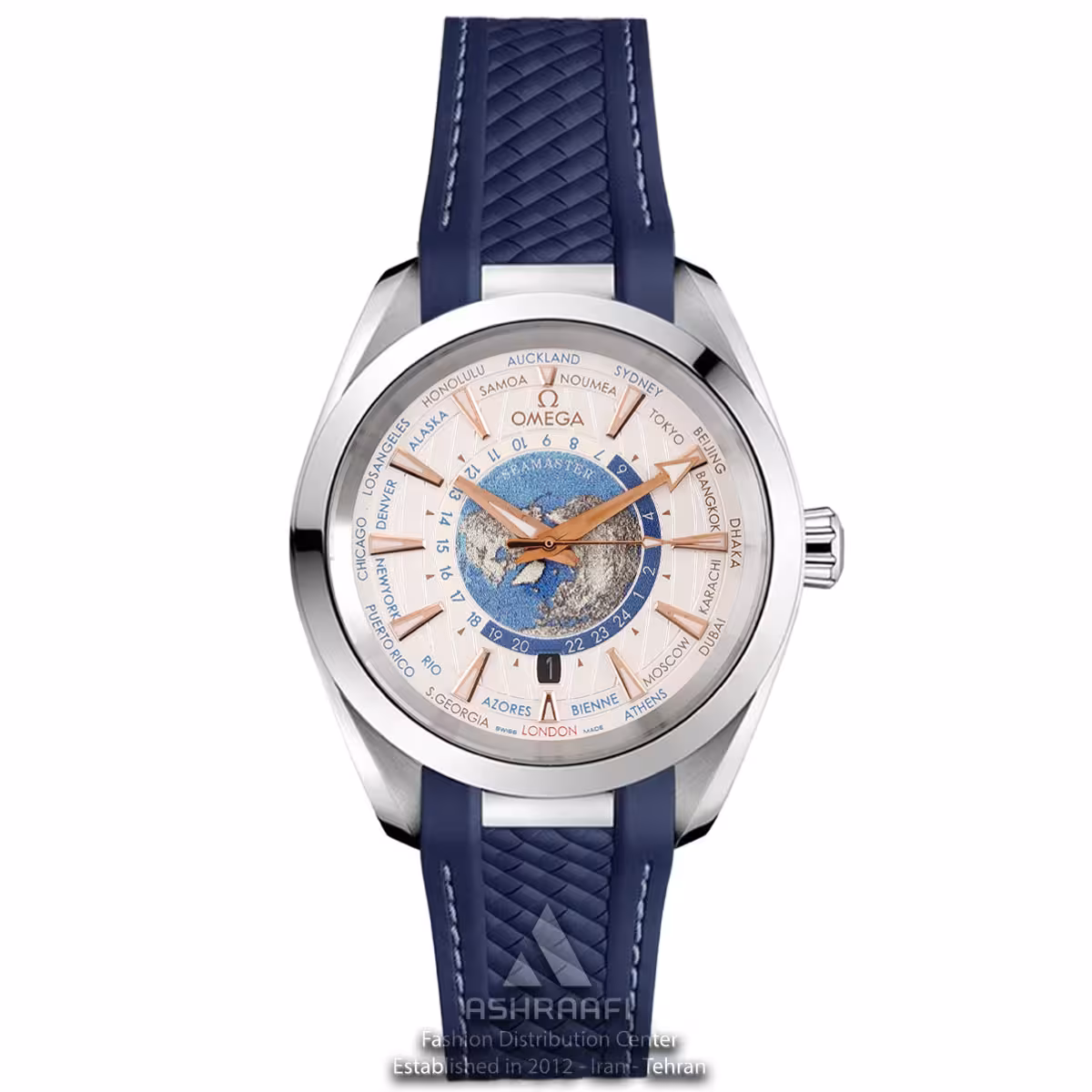 ساعت امگا سیمستر Omega Seamaster World Time WSB