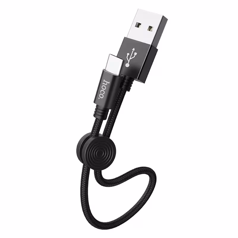 کابل شارژ USB به Type-C به طول 25 سانتی متر 3A از برند هوکو مدل Hoco X35 (100% اورجینال)