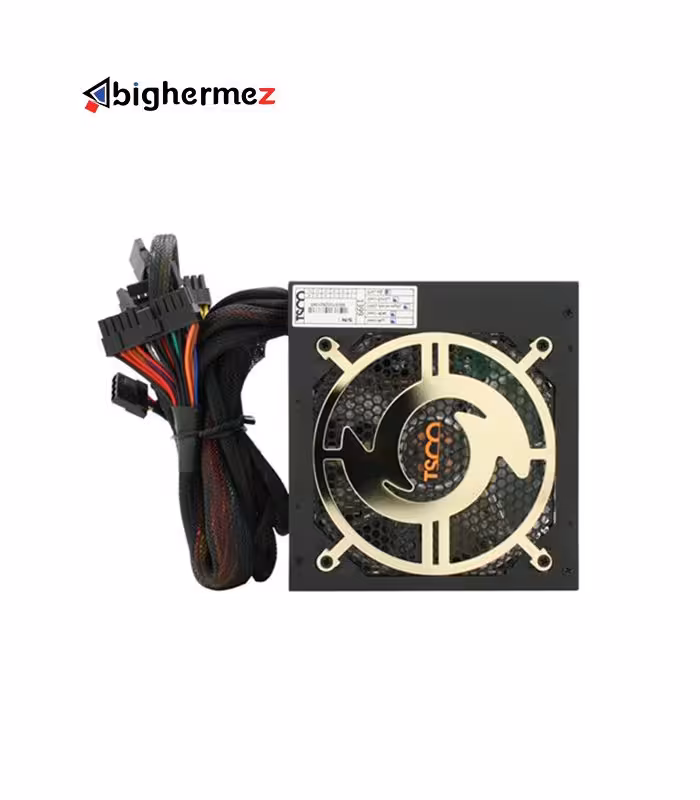 منبع تغذیه كامپیوتر تسكو مدل TP700N به همراه كابل برق