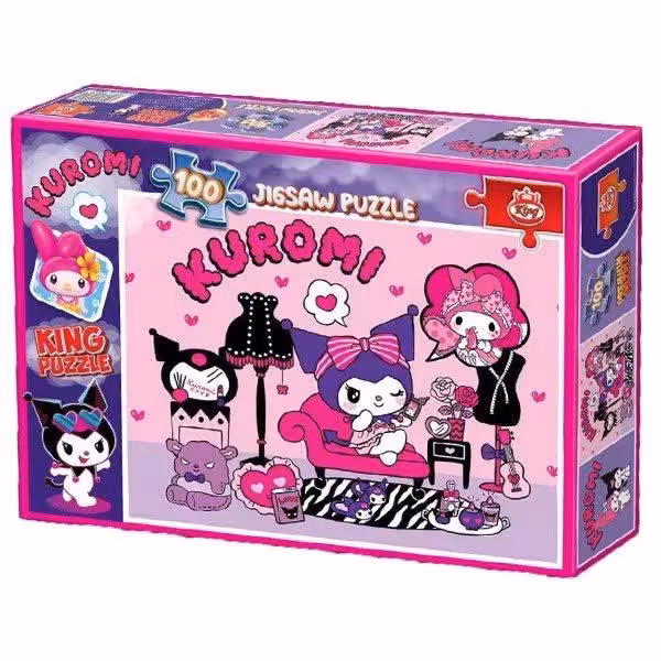 پازل 100 قطعه کودکانه طرح کرومی کینگ