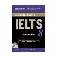 کتاب Cambridge IELTS 8 CD دو رنگ