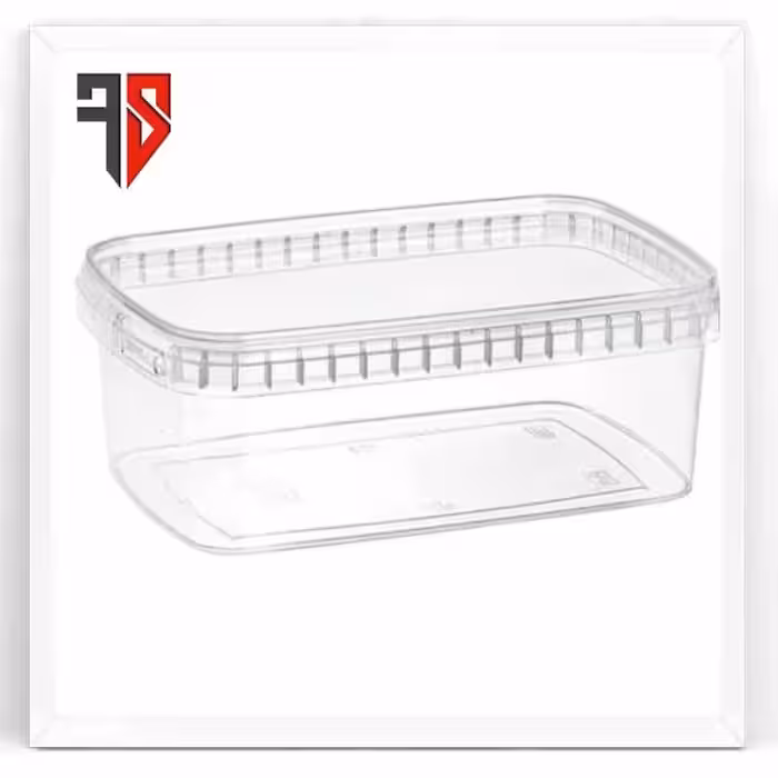 ظرف یکبار مصرف مایکروویوی 1200 طب با درب (120عددی) - مرکز فروش ملزومات کافه رستوران فرزان