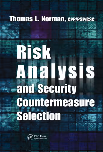 خرید و دانلود نسخه کامل کتاب Risk Analysis and Security Countermeasure Selection