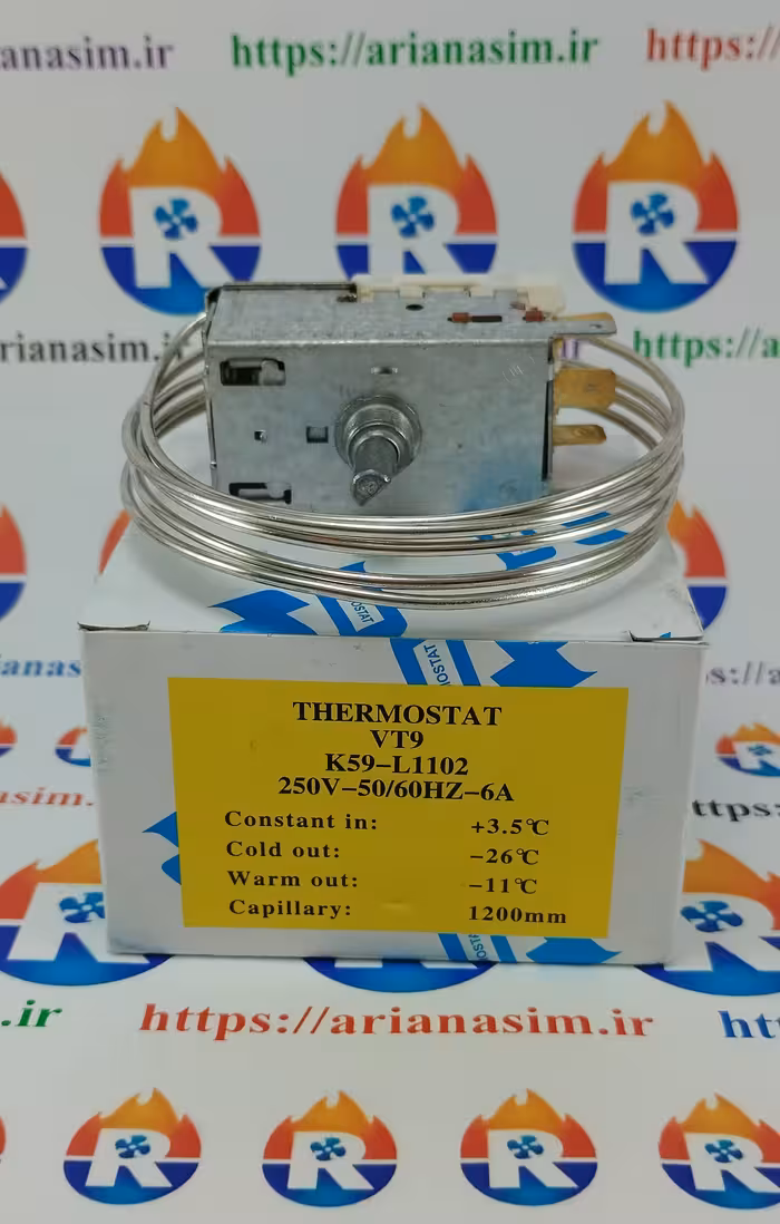 ترموستات یخچال فریزری معروف به 3.5  رانکو RANCO مدل VT9 K59-L1102 | آریا سیتی