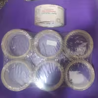 چسب پهن کم یارد کریستال 1 بسته 6 عددی قیمت عمده 