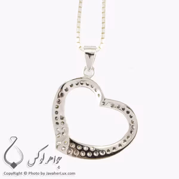 گردنبند نقره زنانه مدل سنیا _ کد : 100220