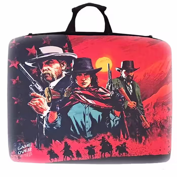 کیف حمل کنسول ps4 طرح RED DEAD