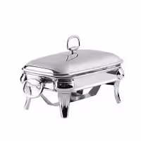 سوفله مستطیل بزرگ ریور RIVER نقره ای 207 مدل ROMA