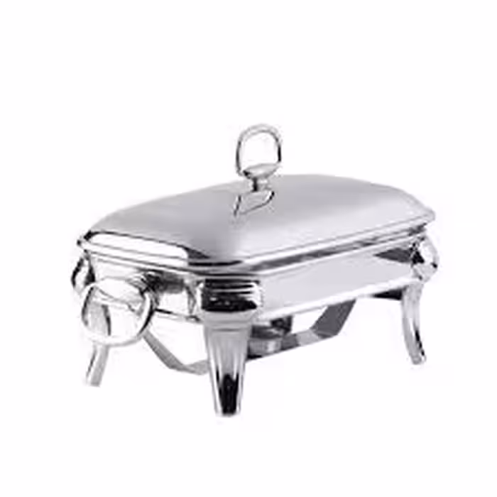 سوفله مستطیل بزرگ ریور RIVER نقره ای 207 مدل ROMA