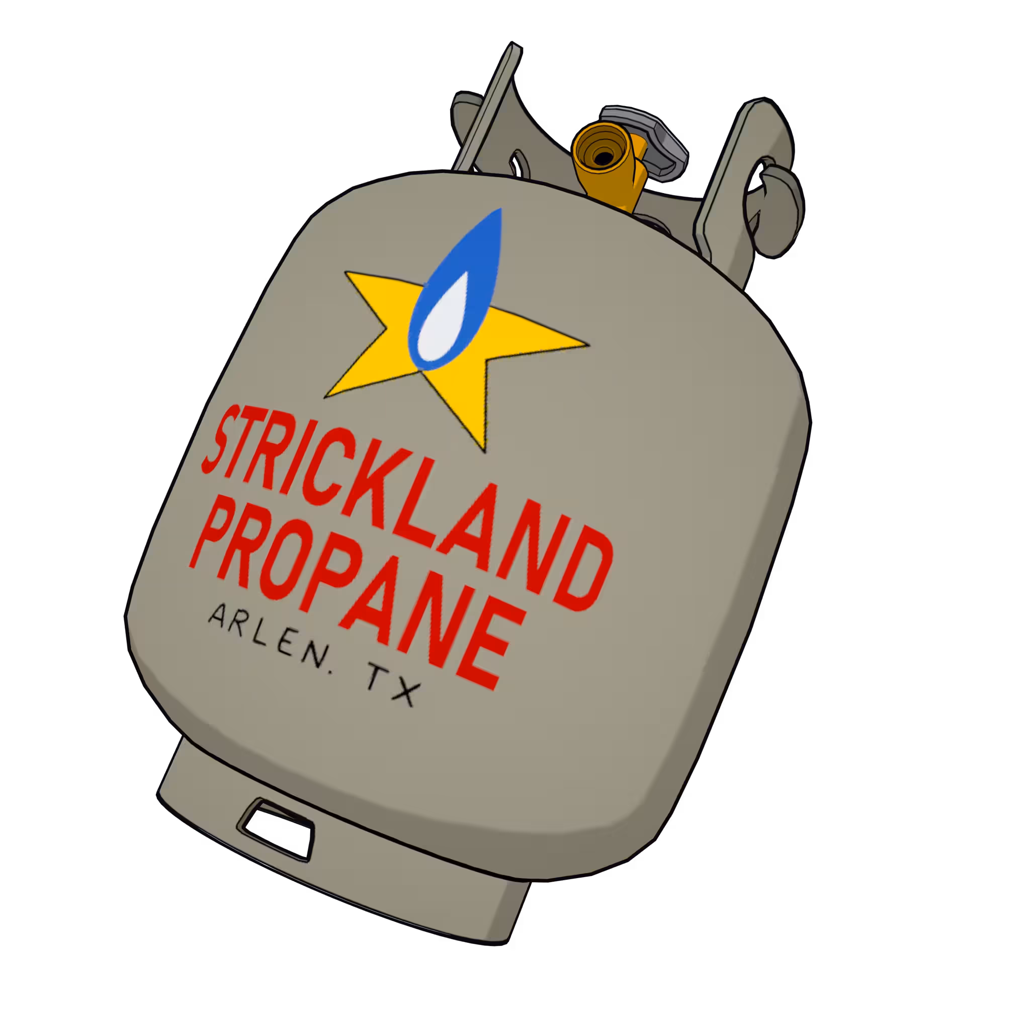 Strickland Propane Tank
