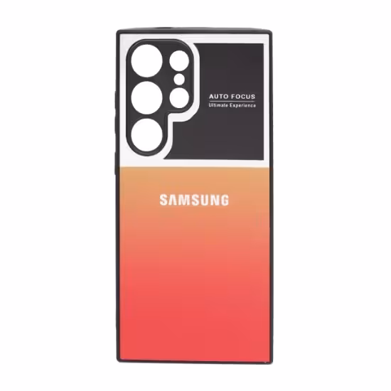 قاب گوشی دو رنگ دور لنز آینه ای برای Samsung Galaxy S24 Ultra طرح 228