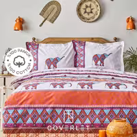 روتختی قرمز کاوری دونفره مدل Marsala