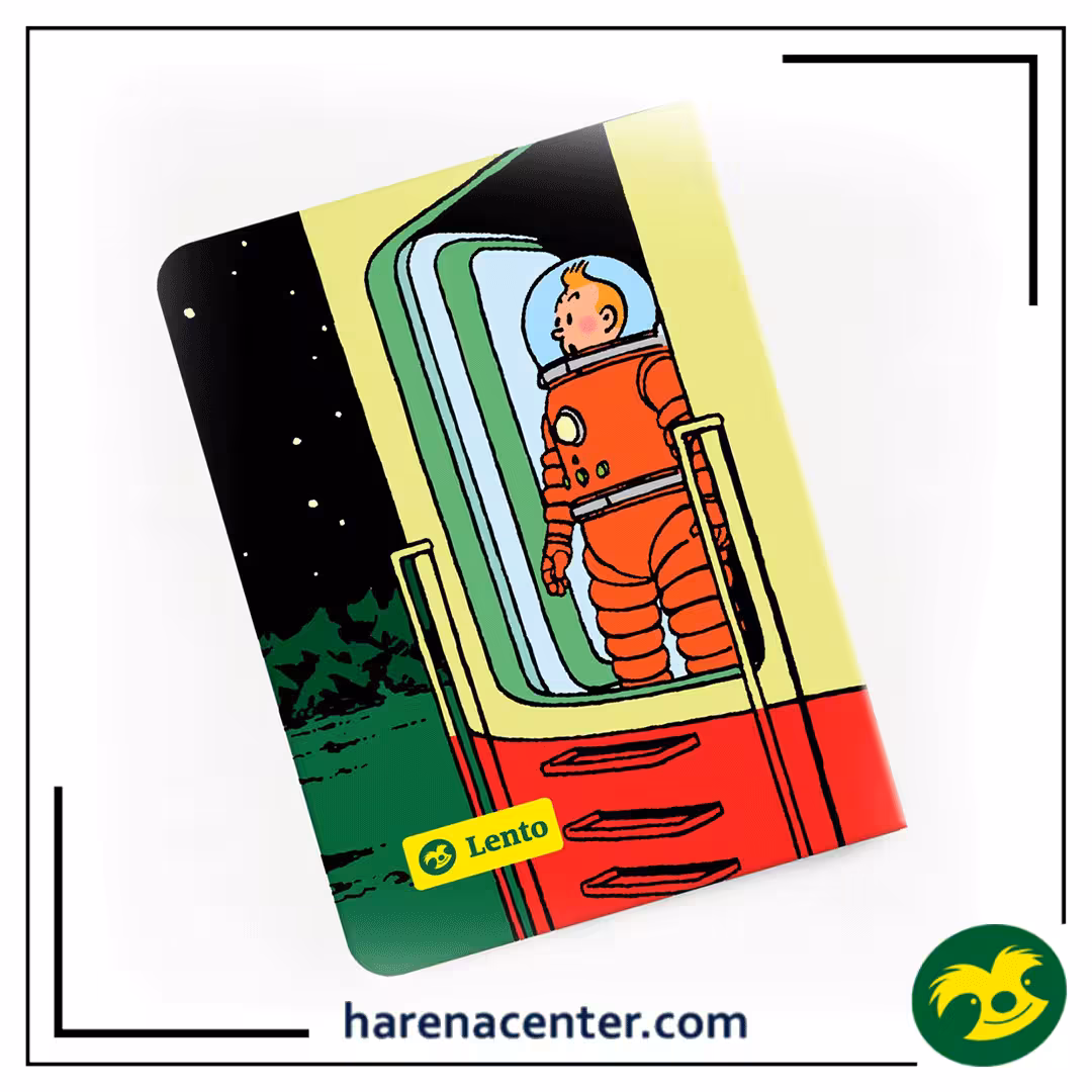 دفتر رومیزی تن تن سایز A4 کد NB002 برند لنتو