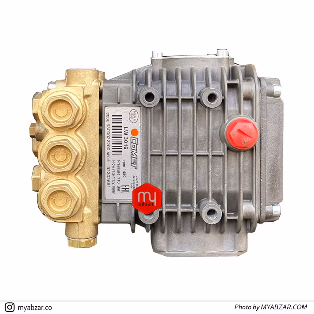 پمپ کارواش کومت ایتالیا 110 بار مدل COMET LW3016