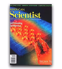 مجله American Scientist Self Healing کاغذ گلاسه