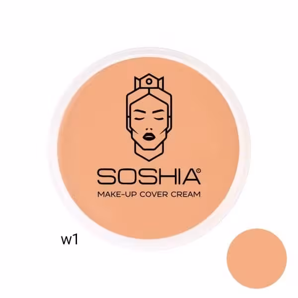 کرم گریم فشرده سوشیا W1 مدل SOSHIA