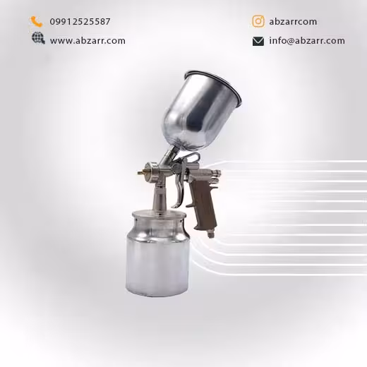 پیستوله بادی رنگ پاش کاسه دوبل رابین مدل R2404