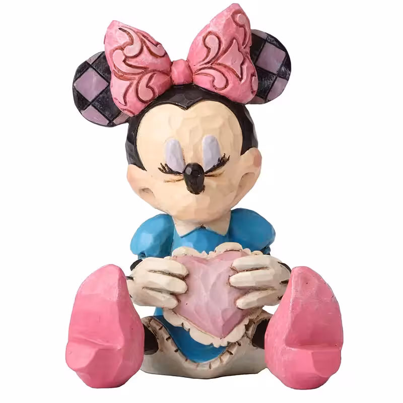 فیگور دیزنی مینی موس Mini Minnie Mouse Holding a Heart Figurine کد 4054285