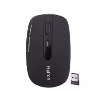 ماوس بی سیم سایلنت هترون مدل HMW112SL رنگ مشکی