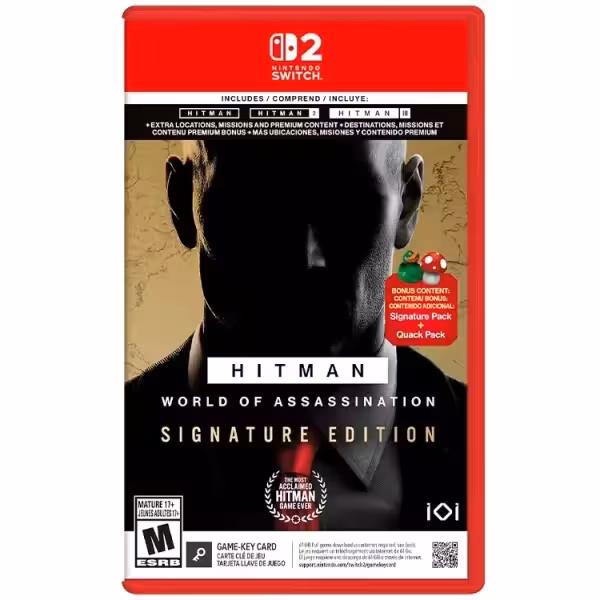 Hitman World of Assassination Signature Edition Nintendo Switch 2