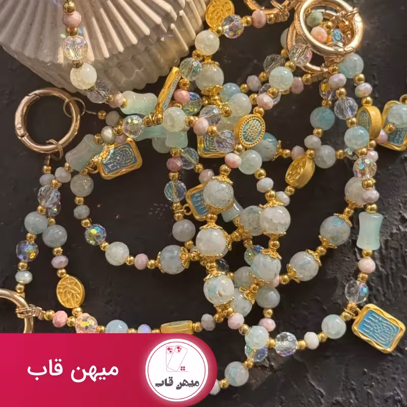 بند و آویز سنگ یشم - کد (62215)