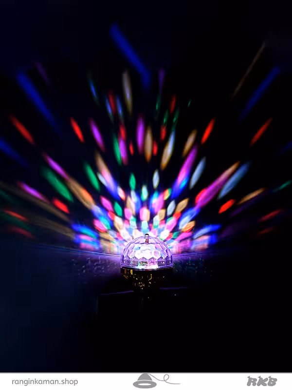 چراغ دیسکو 6 وات 6 watt disco light