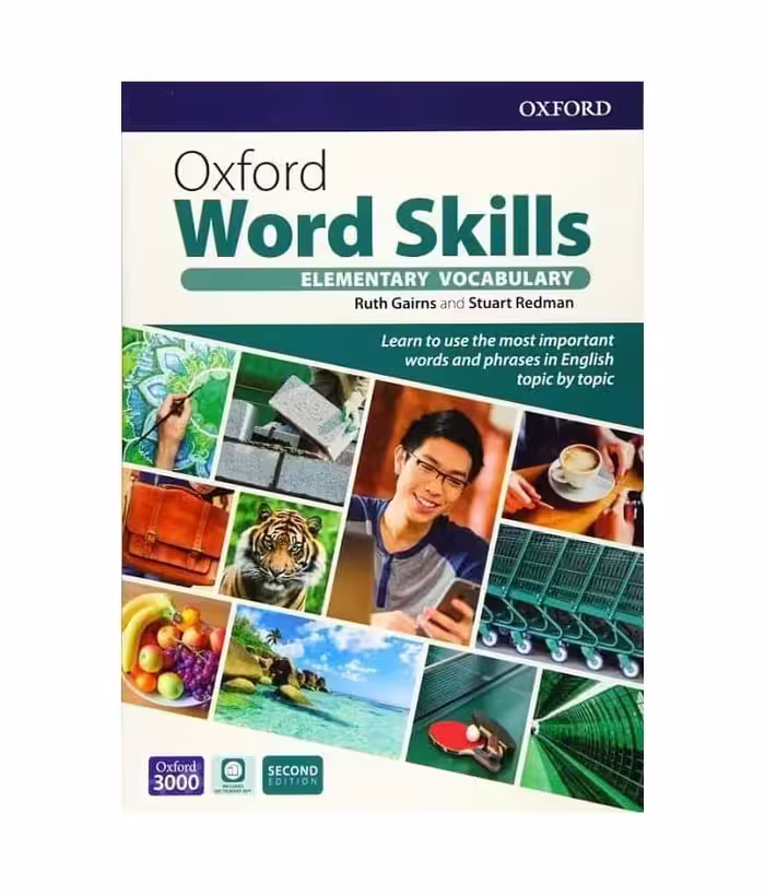 Oxford Word Skills Elementary Second Edition آکسفورد ورد اسکیلز المنتری ویرایش دوم رحلی