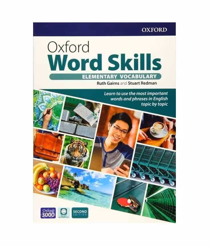 Oxford Word Skills Elementary Second Edition آکسفورد ورد اسکیلز المنتری ویرایش دوم رحلی