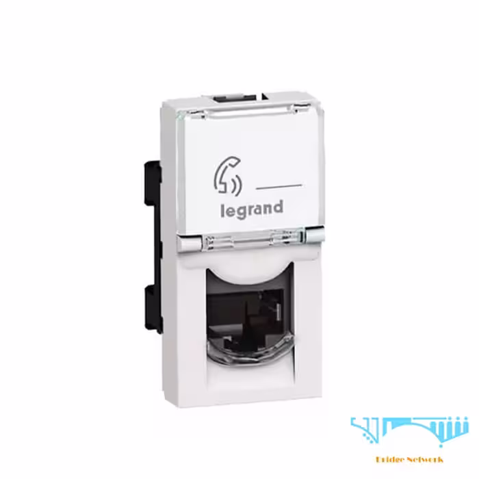 کیستون شبکه لگراند CAT6 UTP یک ماژول باریک Keystone Legrand CAT6 UTP Network A slim module
