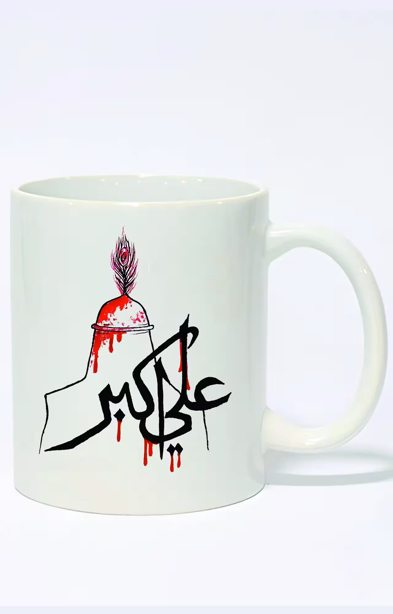 ماگ ساده طرح علی اکبر محرم کد 4056