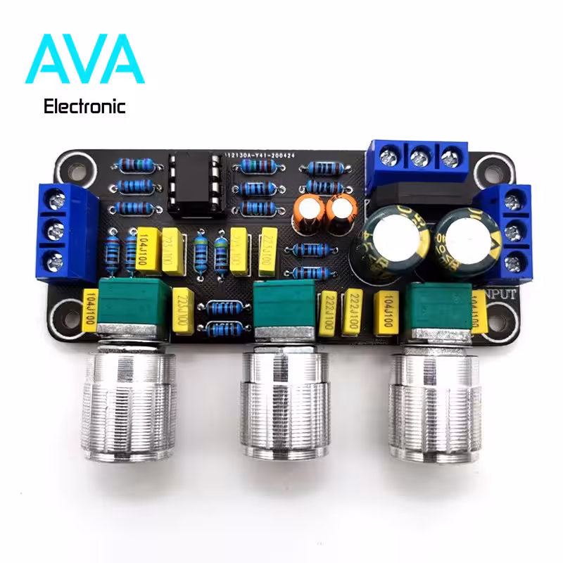 برد پری آمپلی فایر حرفه ای NE5532
