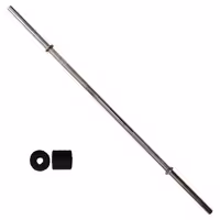 میله هالتر مدل S120 استیل سایز 120 سانتی‌متر | کالا مکس