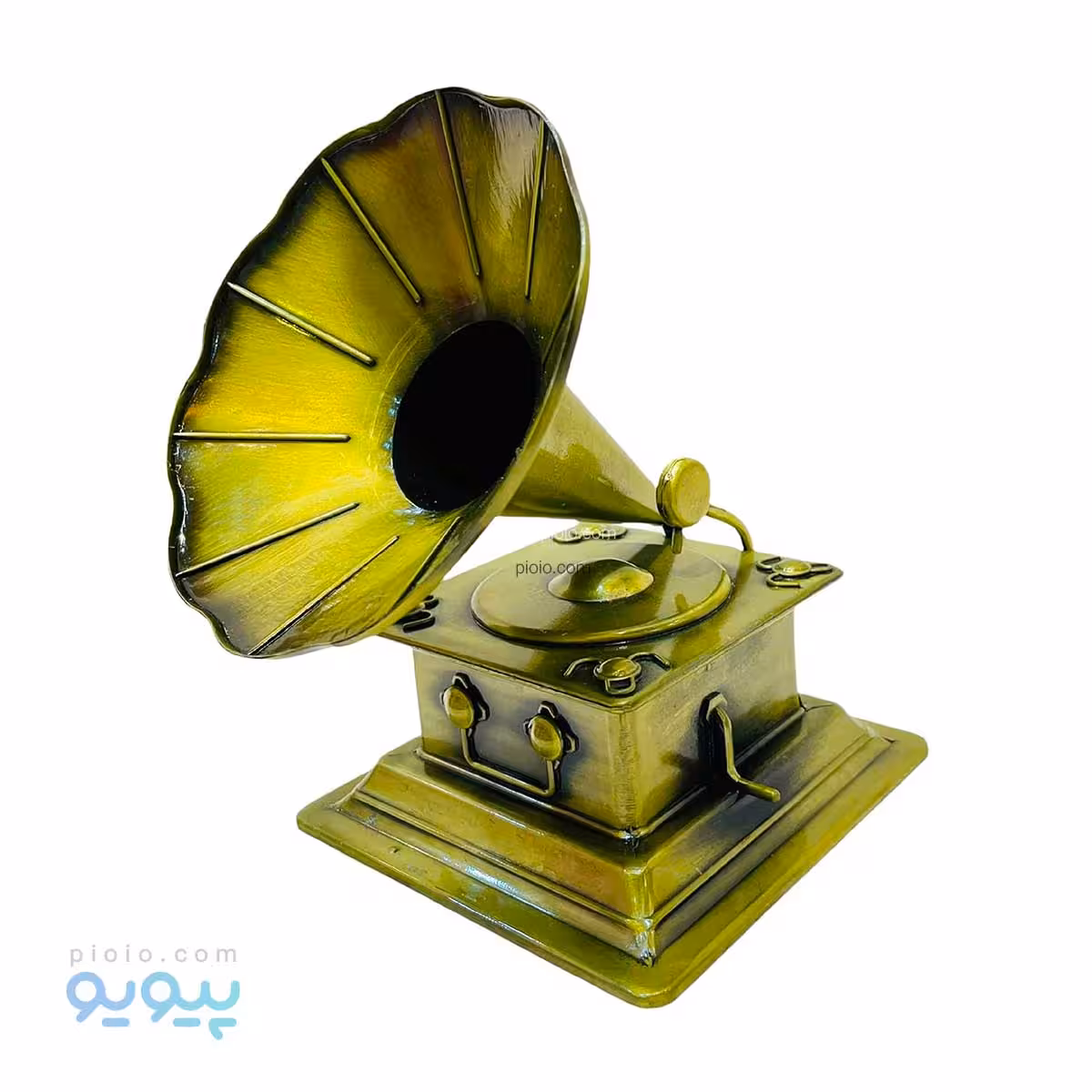 ماکت دکوری فلزی گرامافون
