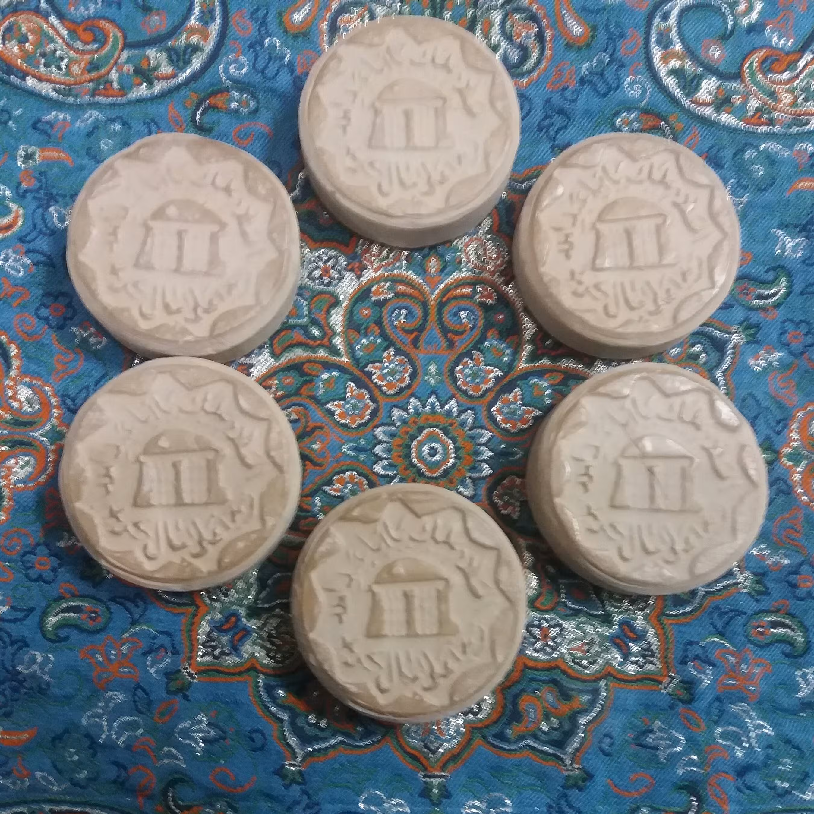 سوغات کربلا پک 8تایی تربت کربلامعلی اصل سایز متوسط