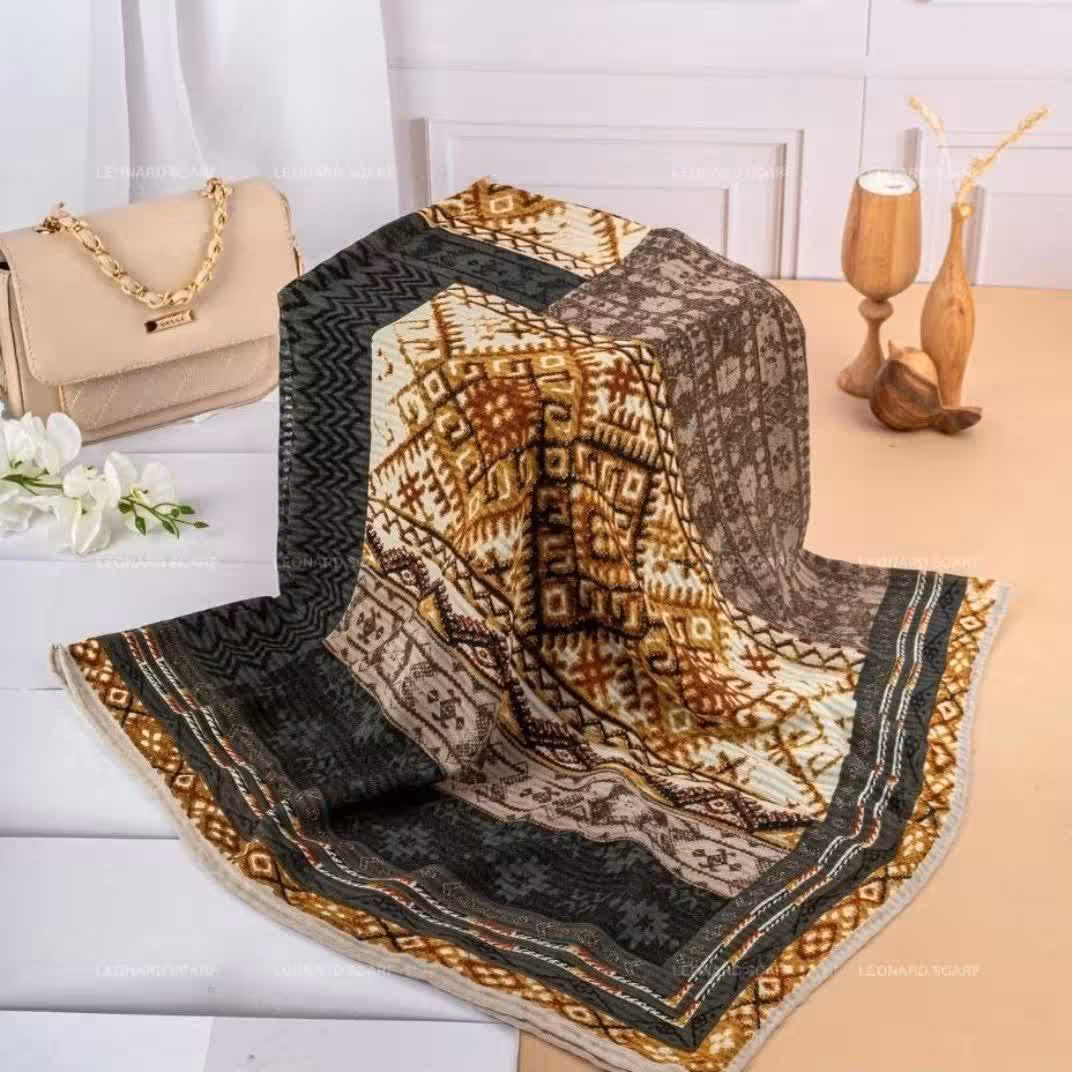 روسری حریر نخ اسکالر