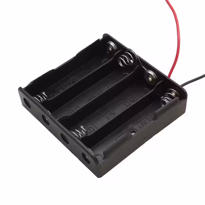 جاباتری چهار تایی باتری های لیتیوم یون 3.7V سایز 18650