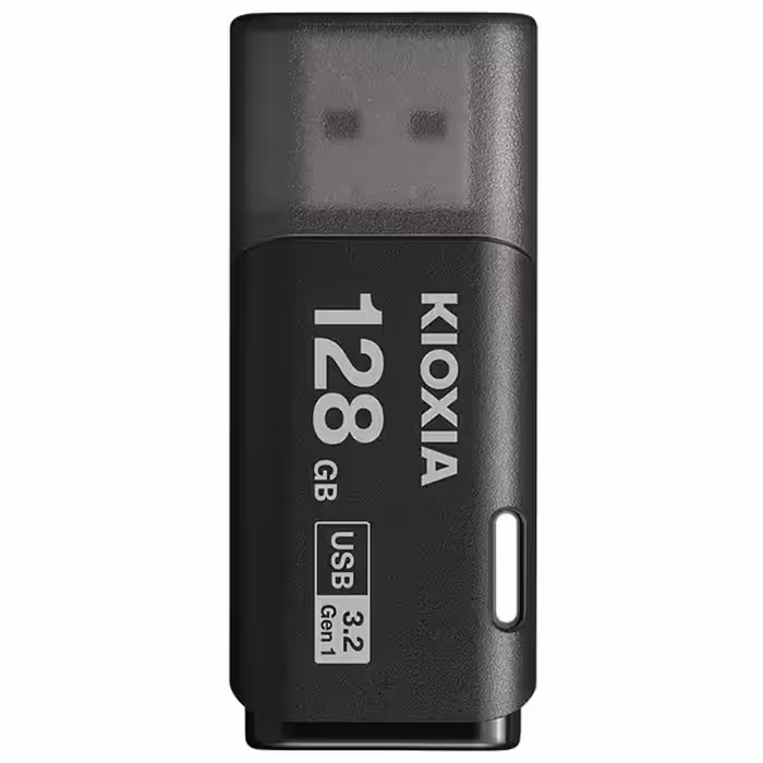 فلش کیوکسیا مدل U301 LU301K128GG4 USB3.2 Gen.1 با ظرفیت 128 گیگابایت