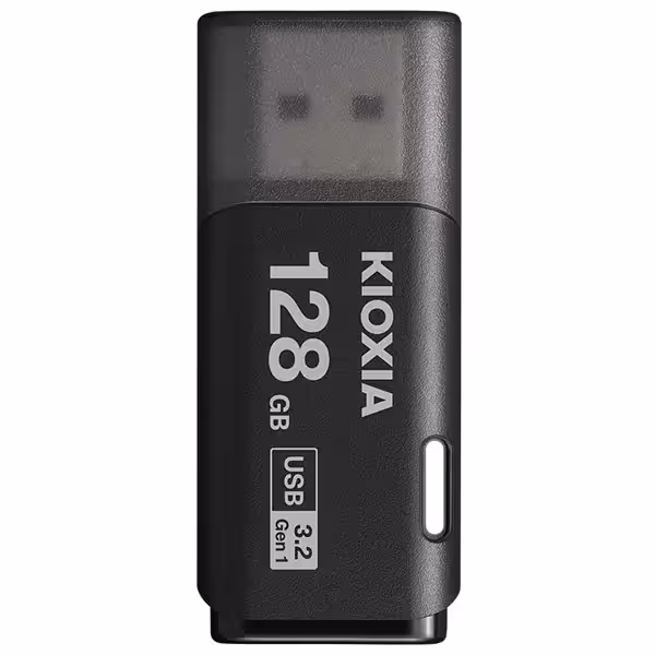فلش کیوکسیا مدل U301 LU301K128GG4 USB3.2 Gen.1 با ظرفیت 128 گیگابایت