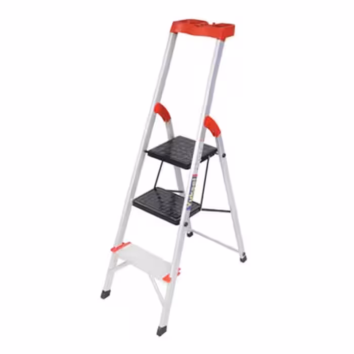 نردبان 3پله یوکسل آلومینیومی خانگی و صنعتی  (پس کرایه)