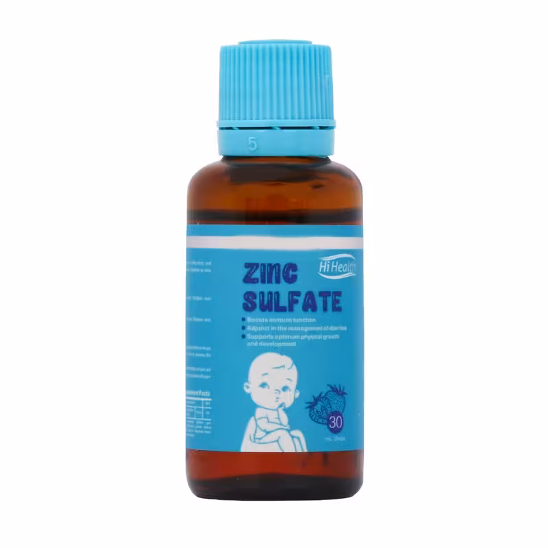 قطره زینک سولفات های هلث 30 میلی لیتر | Hi Health Zinc Sulfate Drops