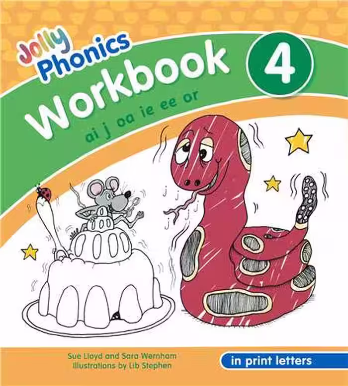 Jolly Phonics Work Book 4 (New)